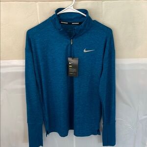 Nike Blue Lightweight Performance Shirt Jacket